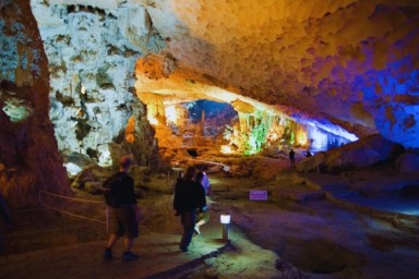 Hanoi - Tuan Chau Marina - Halong Bay - Sung Sot Cave - Titov Island (L, D)